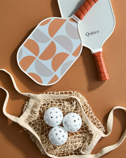 Two Paddle Pickleball Set - One Size / Sage/Cantaloupe
