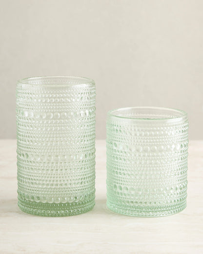 Jupiter Short Glass Tumbler (Set of 6) - One Size / Fern Green