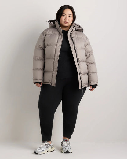 Responsible Down Puffer Jacket - 1X / Black