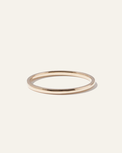 14k Gold Classic Band - 4 / Yellow Gold