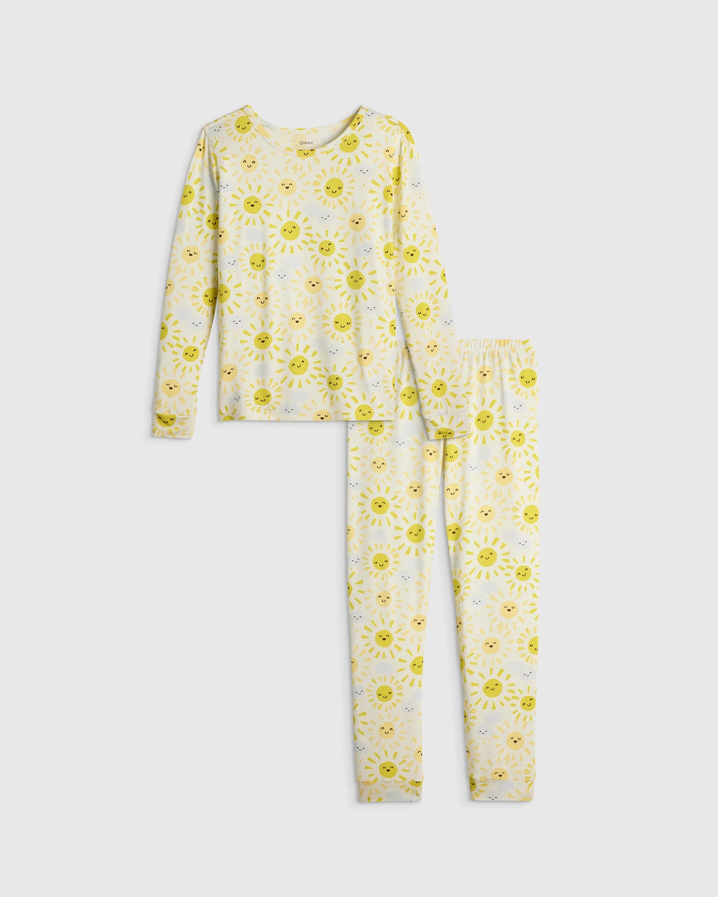 Bamboo Long Sleeve and Pant Pajama Set - 2T / Wildflower Dreams