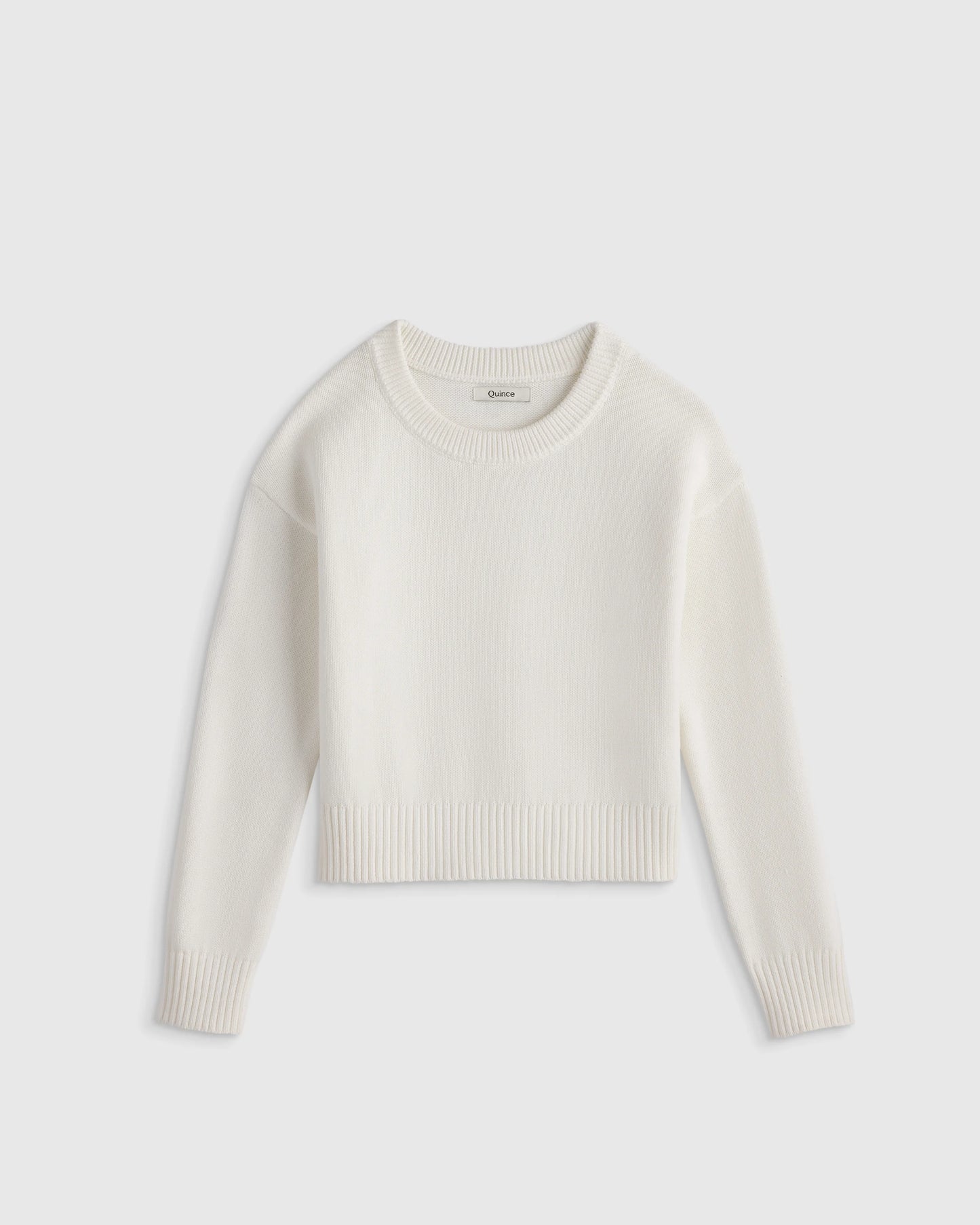 100% Organic Cotton Crewneck Sweater - 2T / Navy/White