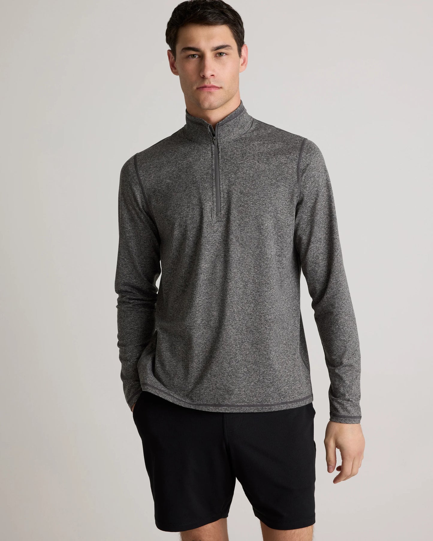 Flowknit Performance Half-Zip - XS / Heather Morel Grey