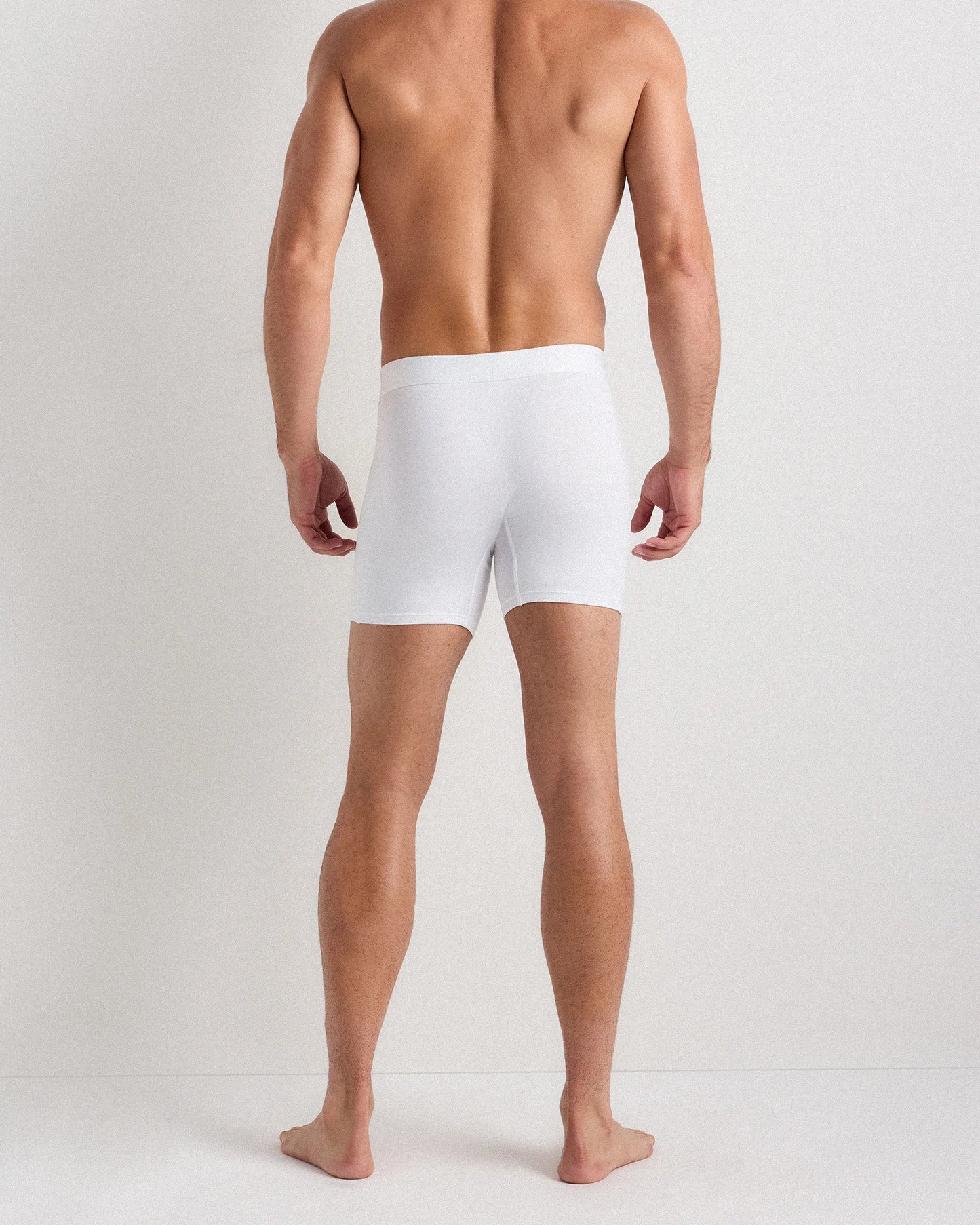 Organic Cotton 4'' Trunk (3-pack) - XS / Light Grey