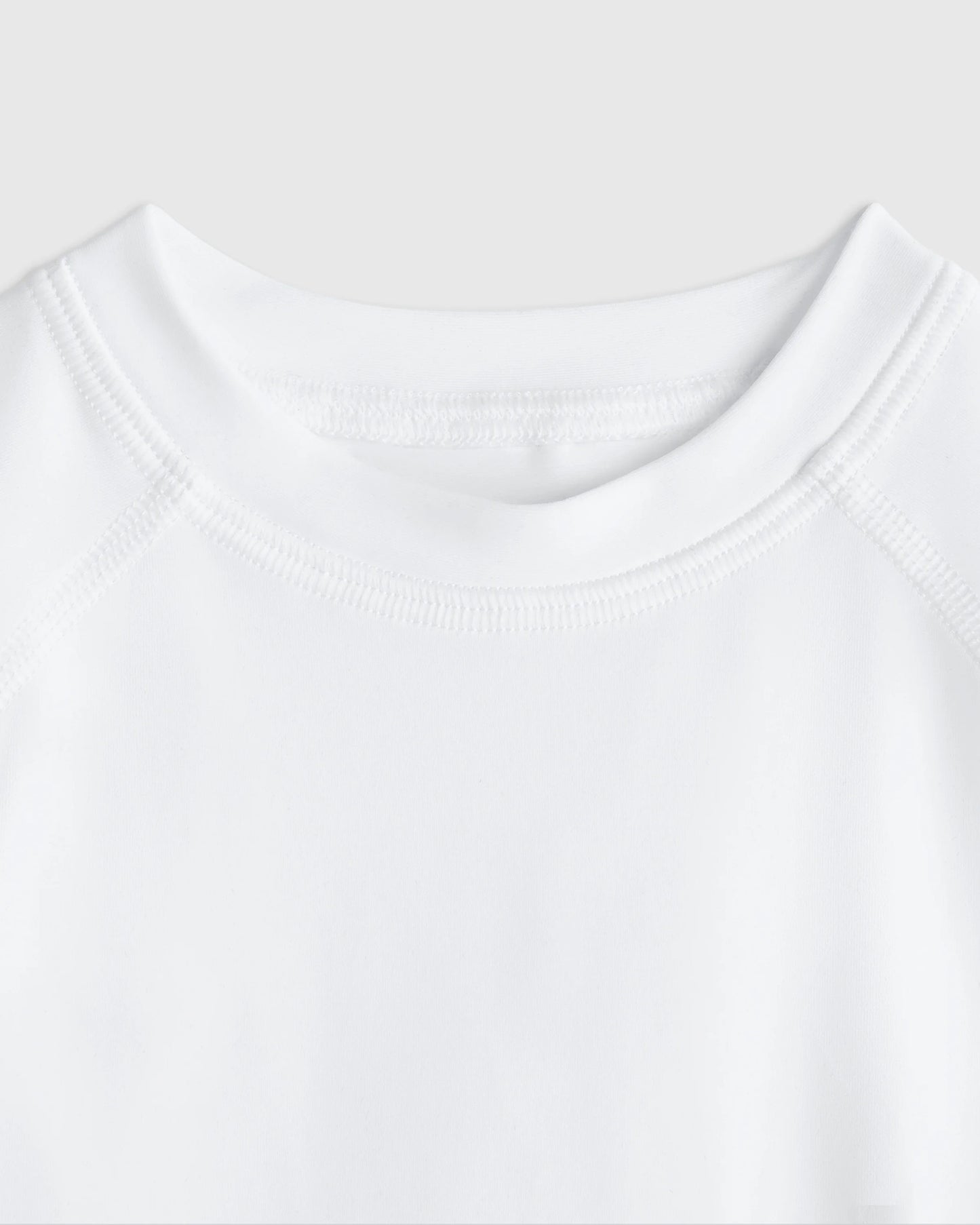 Long Sleeve Raglan Rash Guard - 6-9M / Island Aqua