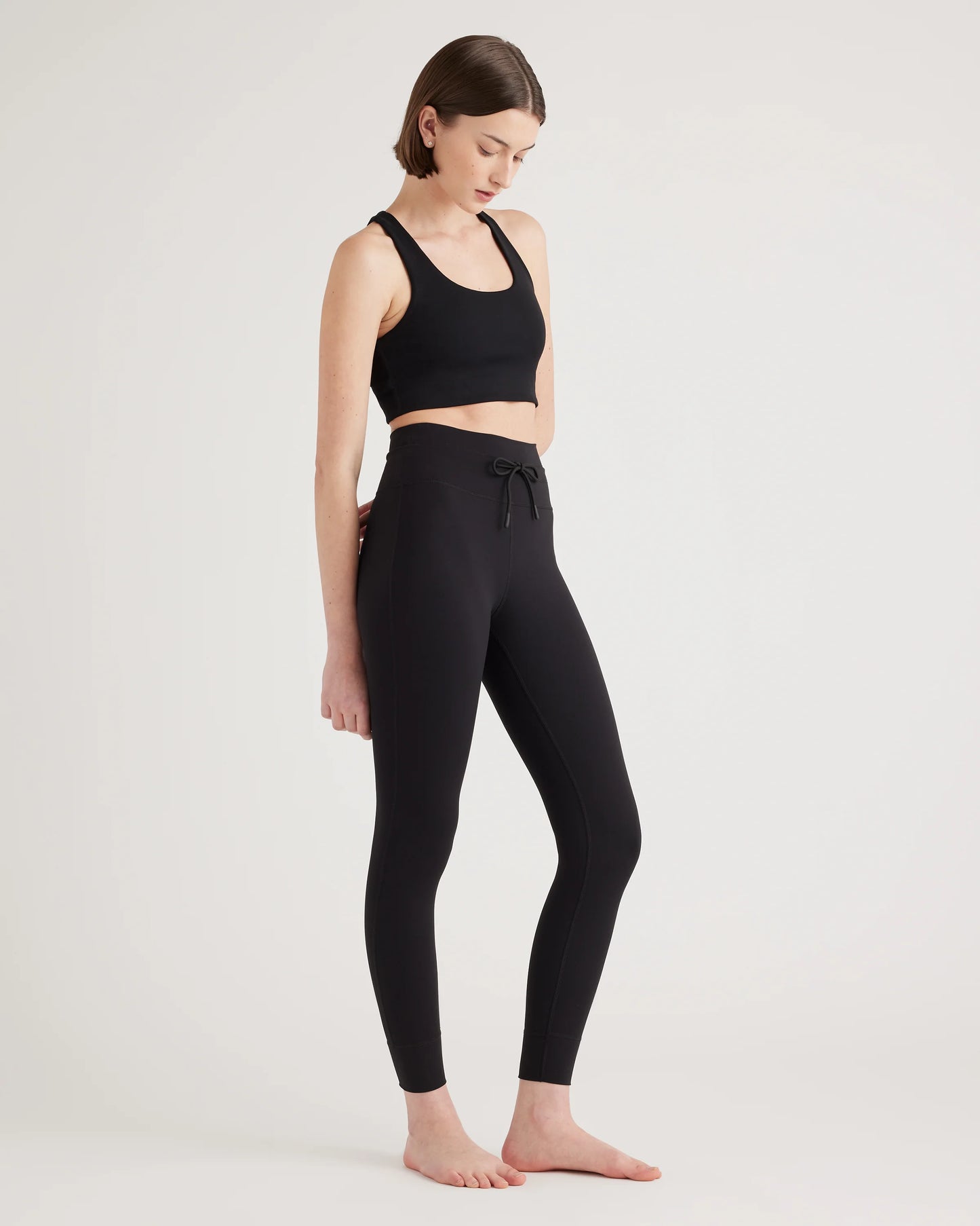 Ultra-Form Scoop Neck Longline Bra - XS / Black Camo