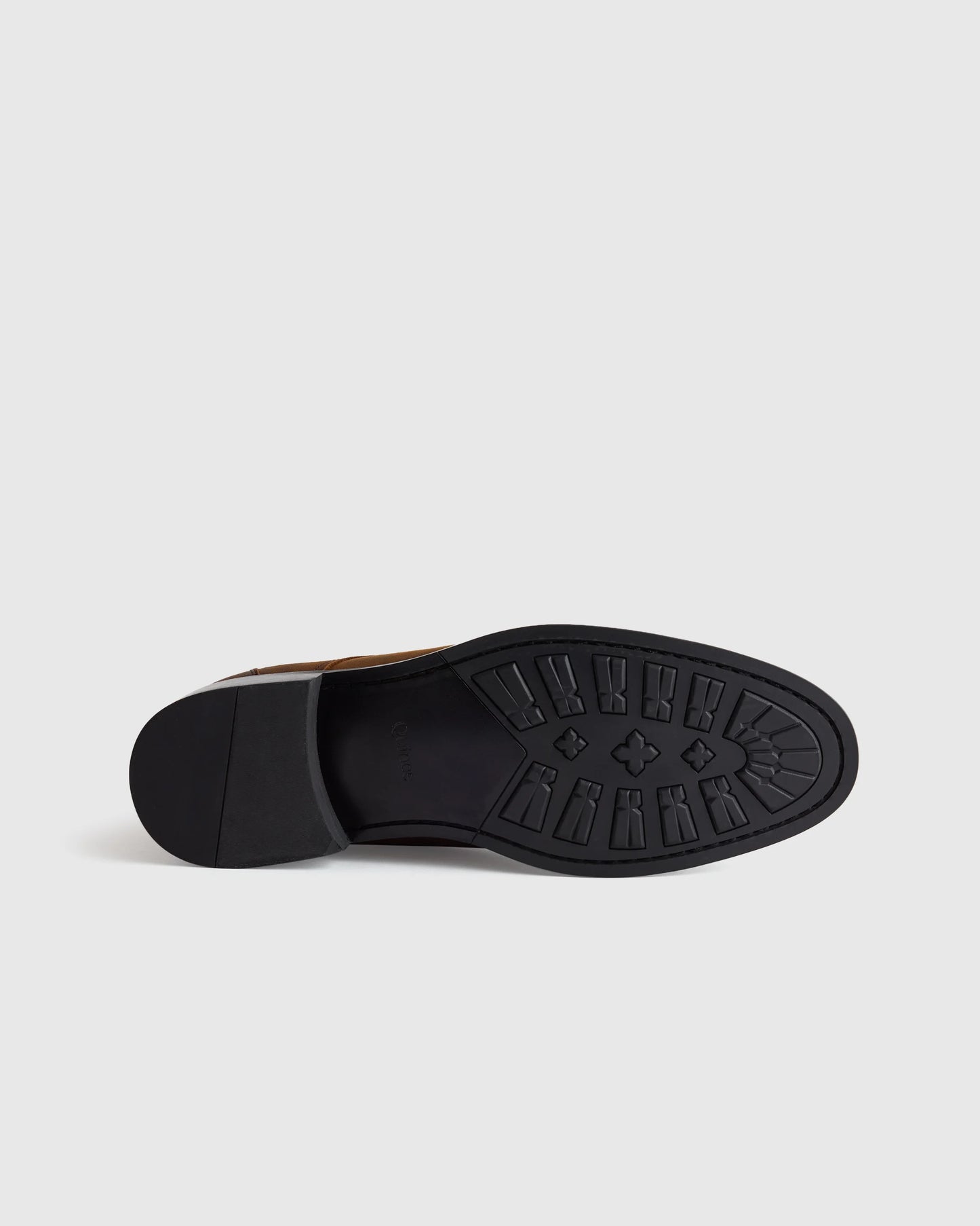 Crafted Leather Cap Toe Lace Up Boot - 7 / Matte Black