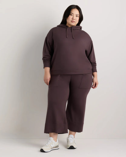 SuperSoft Fleece Pullover Hoodie - 1X / Dried Fig