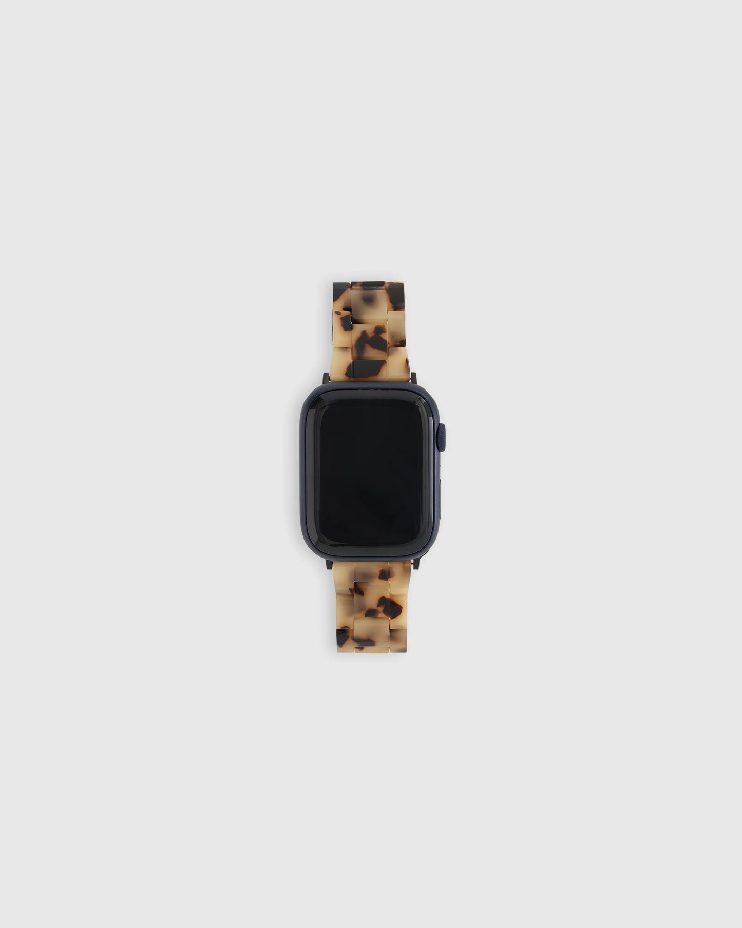 Acetate Smartwatch Band - 38mm - 42mm / Grey Tortoise