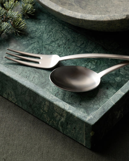Due 2-Pc Serving Utensil Set by Mepra - One Size / Polished Stainless Steel