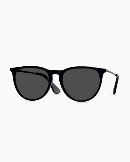 Emily Polarized Acetate Sunglasses - One Size / Tortoise with Brown lens