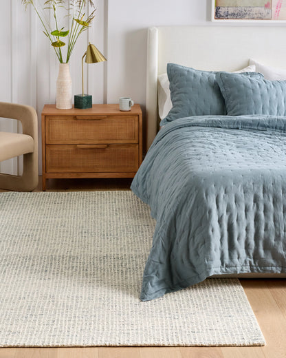 Park Wool Rug - 5' x 8' / Blue