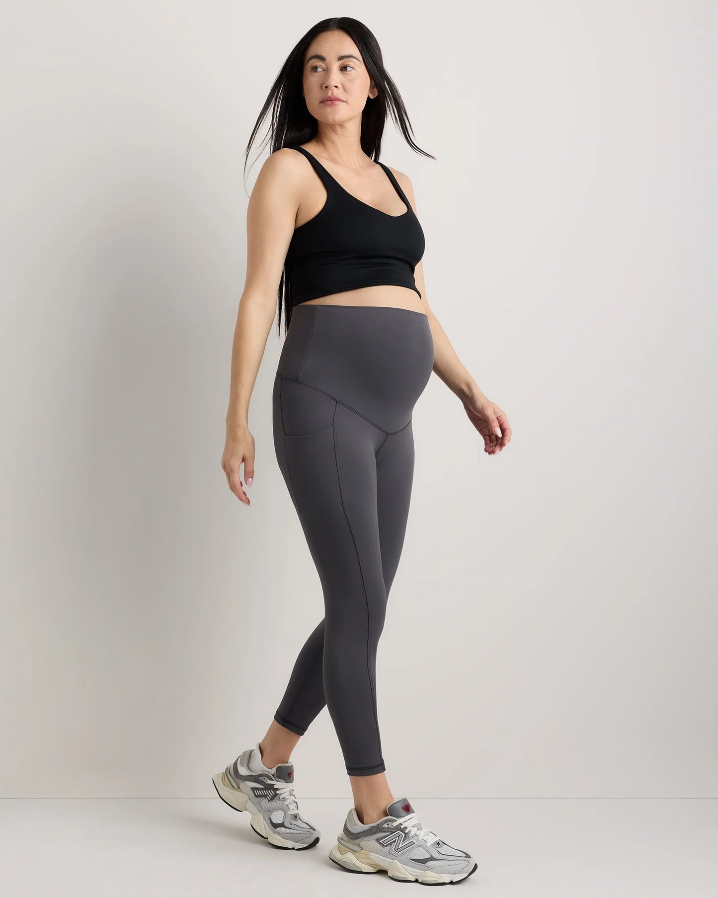 Ultra-Form Maternity Pocket Leggings - XS / Black