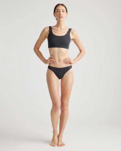 Organic Cotton Thong (6-pack) - XS / Mink