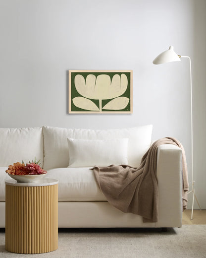 Tulip in Full by Marco Marella - 17.25"x25.25" / White