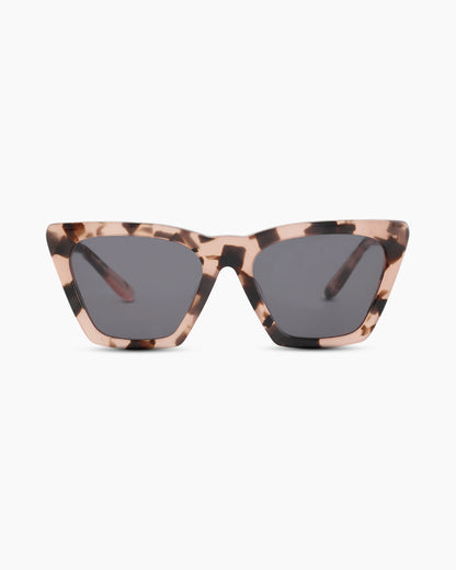 Andy Polarized Acetate Sunglasses - One Size / Black with Grey lens