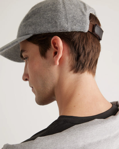 Cashmere Baseball Cap - XS/S / Black