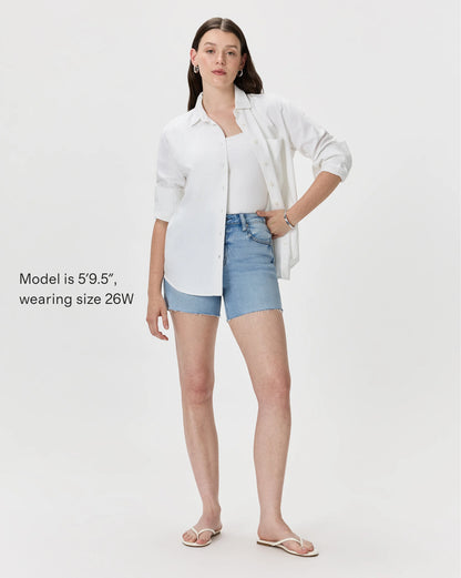 Bella Stretch Vintage Shorts - 24 / Obsidian Blue Fray