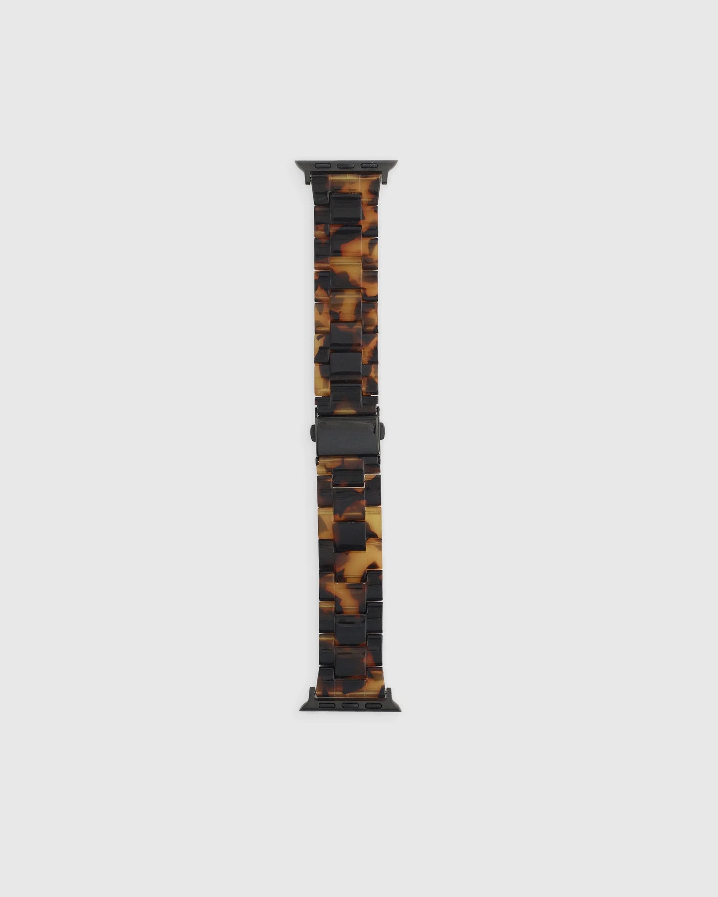 Acetate Smartwatch Band - 38mm - 42mm / Grey Tortoise
