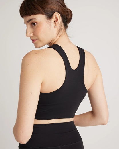Ultra-Form High-Neck Cropped Tank - XS / Black Camo