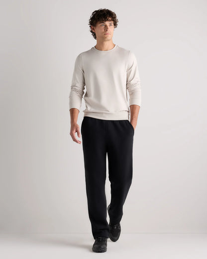 Flowknit Performance Crew Sweatshirt - S / Solid Chalk