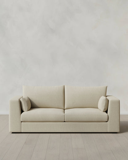 Oasis Sofa in Performance Linen - 7ft / Pearl