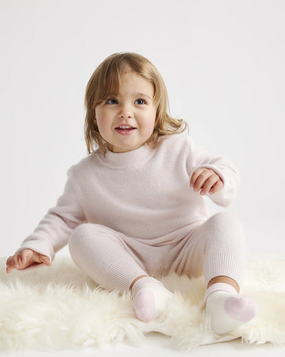 Washable Cashmere Crewneck Sweater - 0-3M / Varsity Red