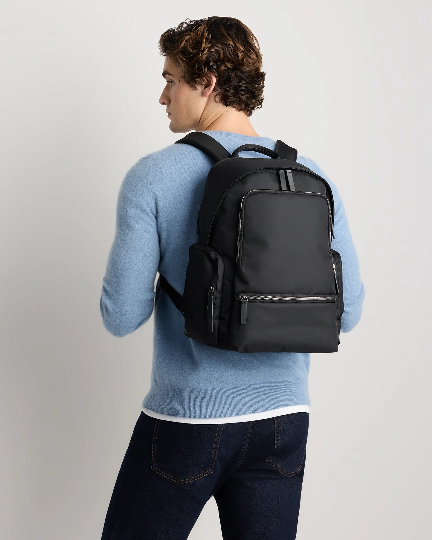 Voyage Nylon Commuter Backpack - One Size / Black