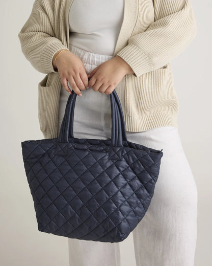 Transit Quilted Carry-All Tote - One Size / Porcelain Blue