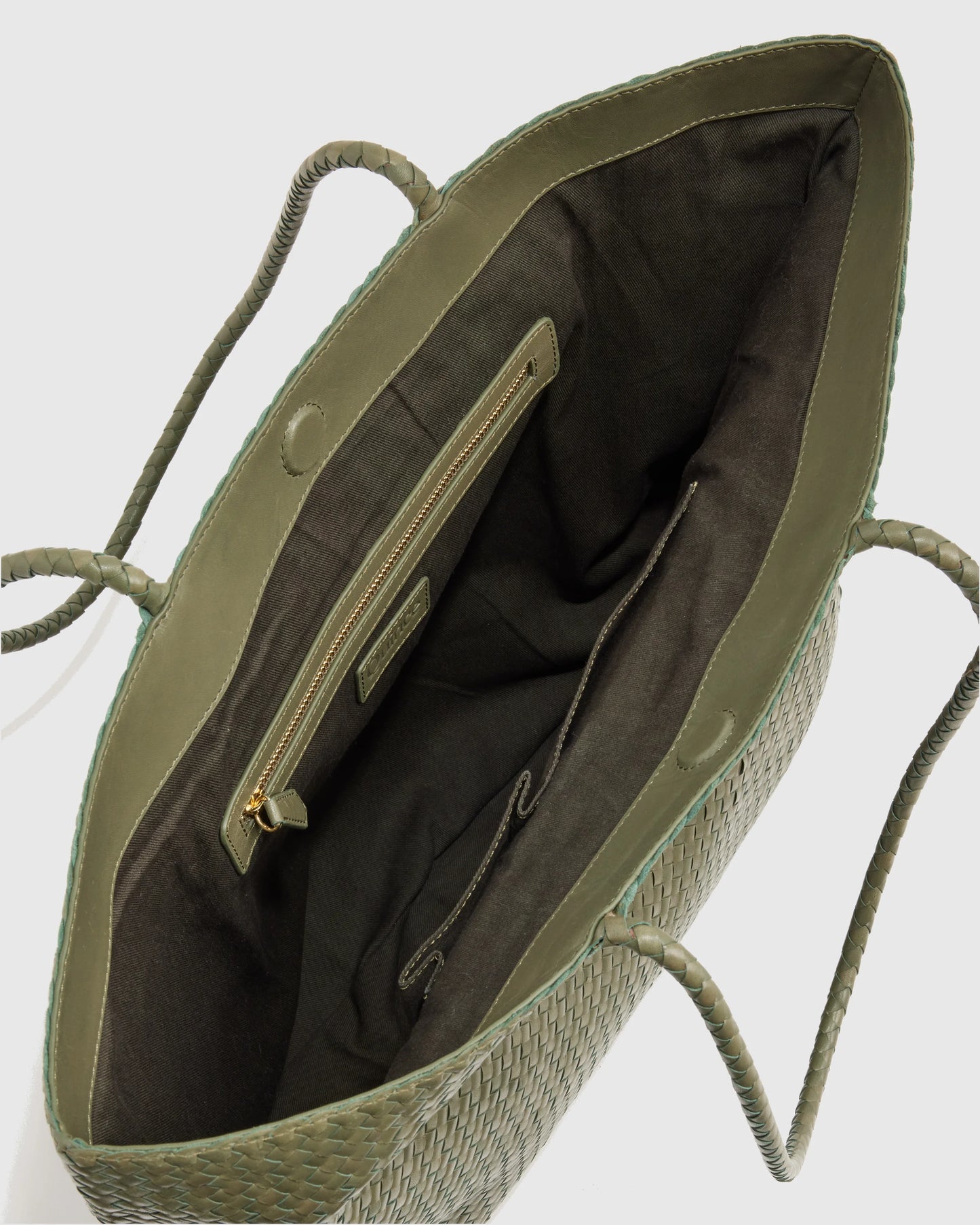 Siena Handwoven Tote - One Size / Taupe