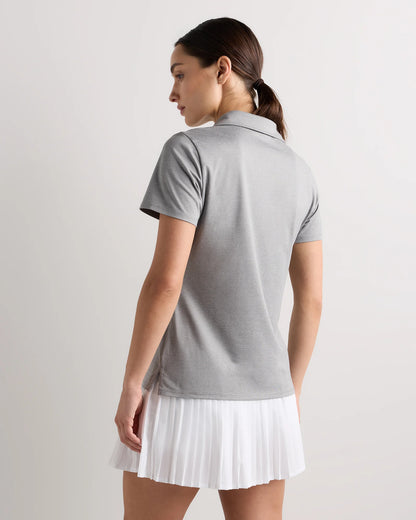 Flowknit Breeze Short Sleeve Polo - XS / Charcoal