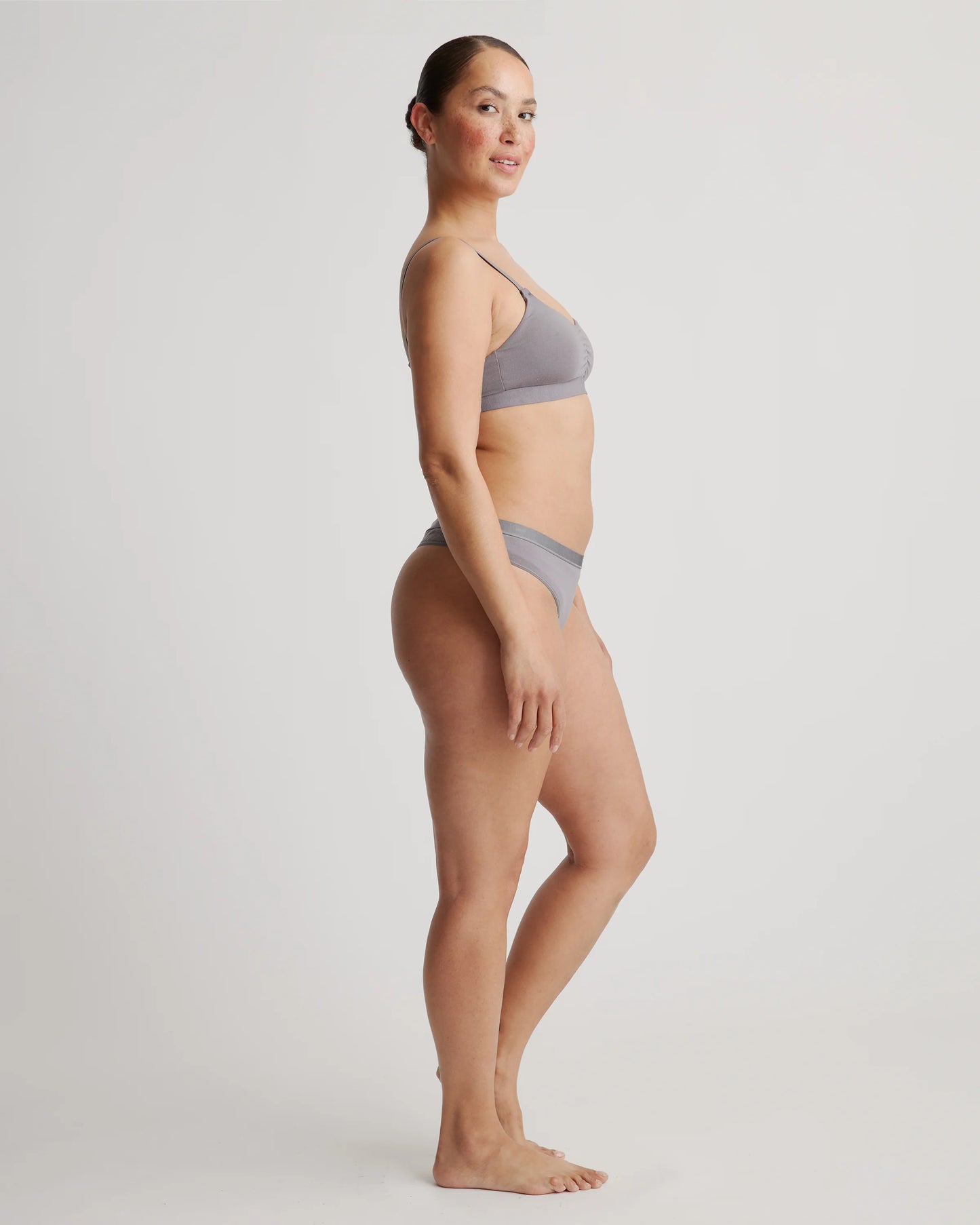 Micromodal Thong (6-pack) - XS / Warm Sand