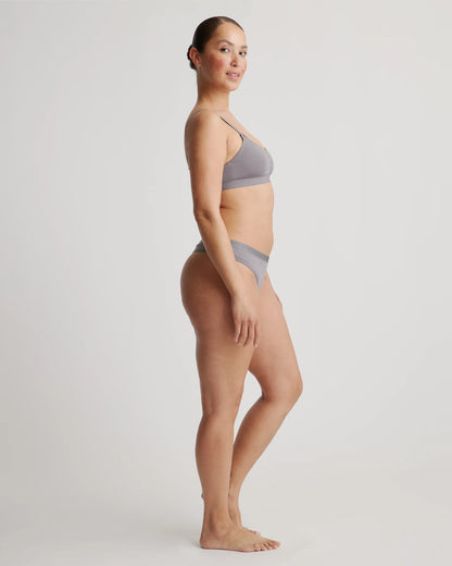 Micromodal Thong (6-pack) - XS / Warm Sand