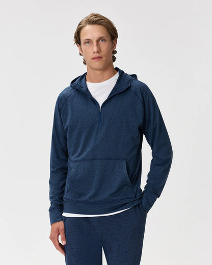 Flowknit Performance Half-Zip Hoodie - S / Heather Green