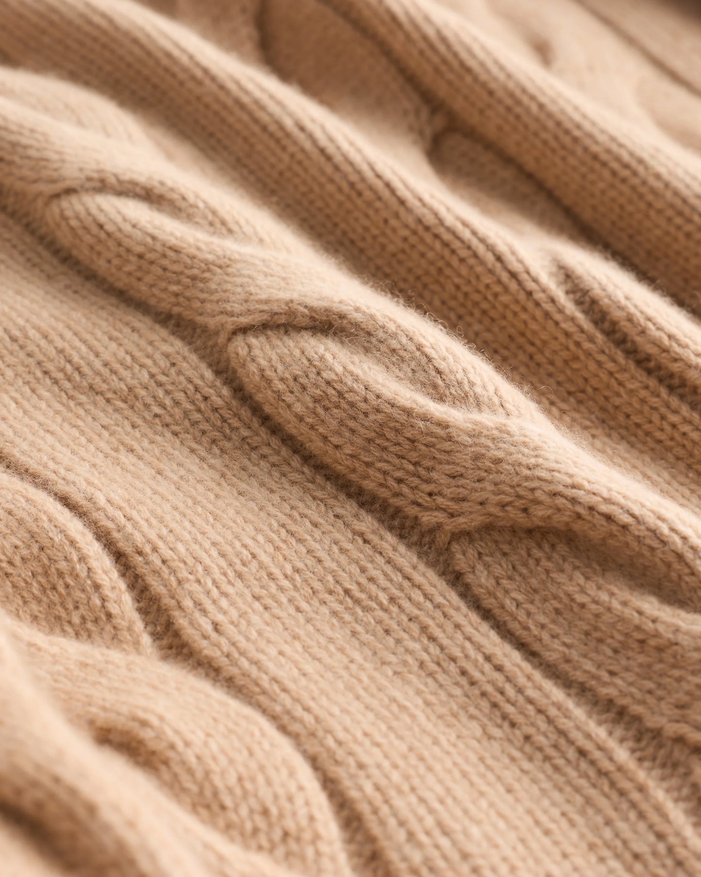 Luxe Baby Cashmere Cable Cardigan - XS / Pearled Ivory