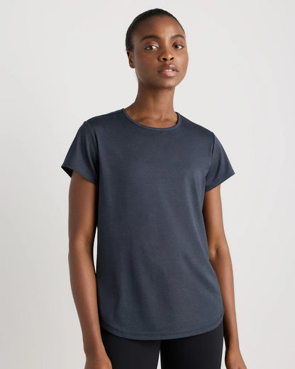 Flowknit Breeze Tee - XS / Heather Green