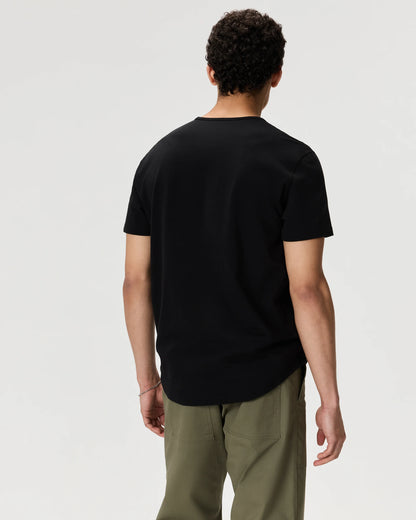 Flex Curve Crewneck Tee (3-Pack) - S / Black