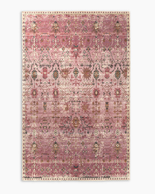 Talula Indoor/Outdoor Rug - 4' x 5'7" / Pink
