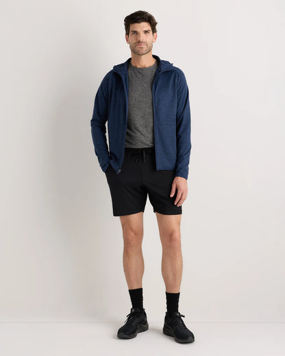 Flowknit Performance Zip Hoodie - S / Heather Grey