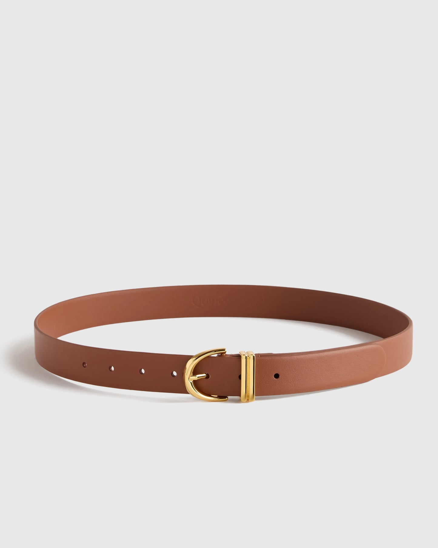Alora European Leather Belt - XS / Black