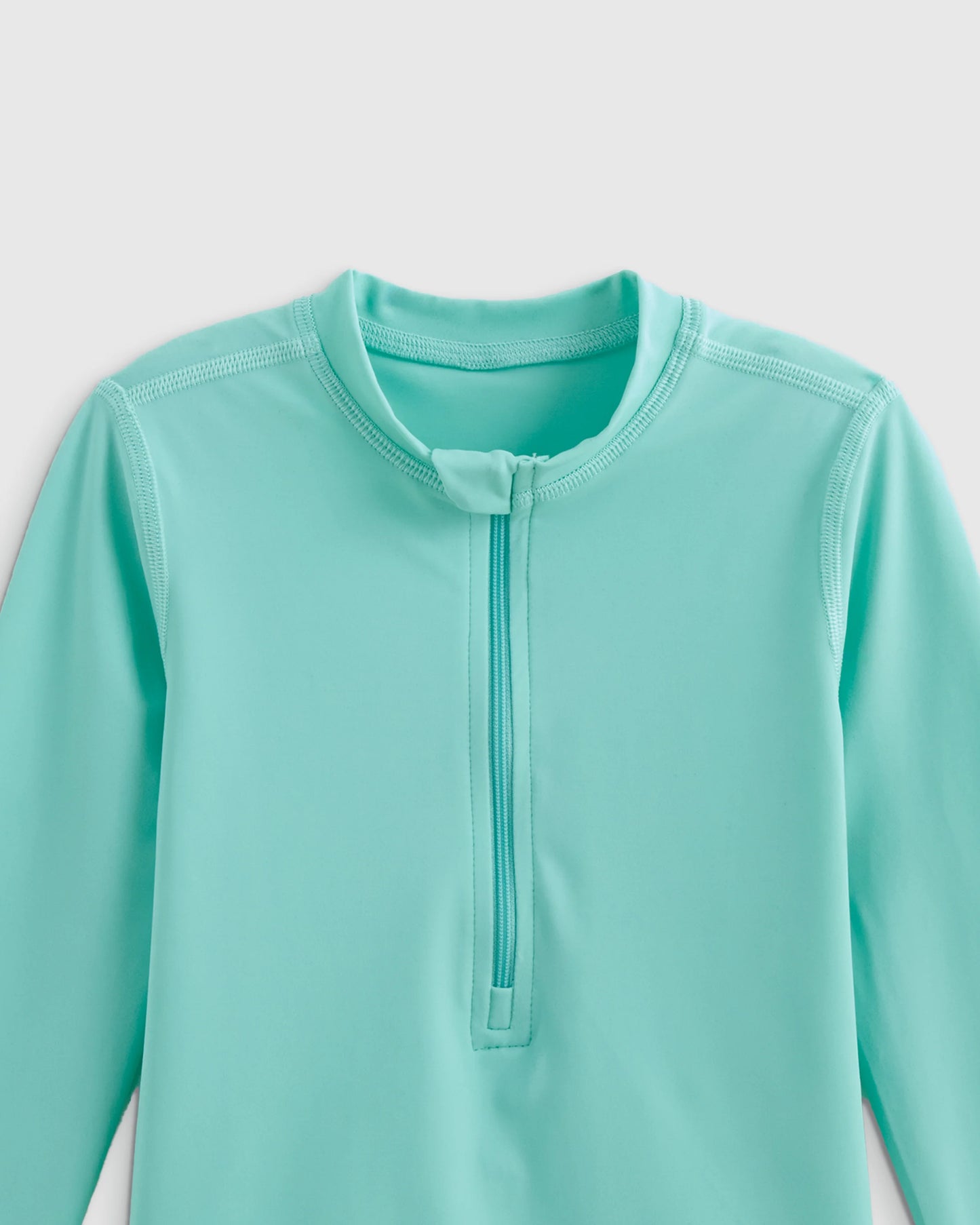 Long Sleeve Zip-Up Rash Guard - 0-3M / Yellow