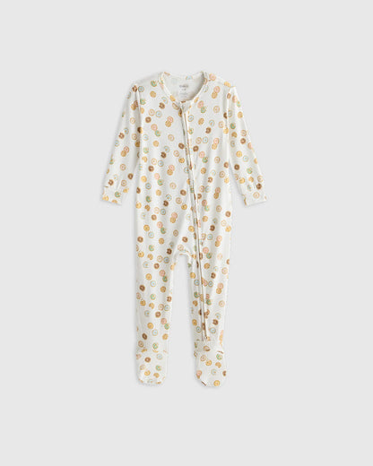 Bamboo Footie Pajama - 0-3M / Ice Cream Bears