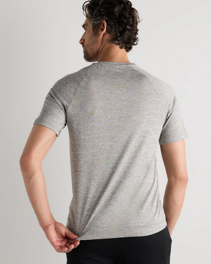 Mesh Performance Training Tee - S / Heather Grey