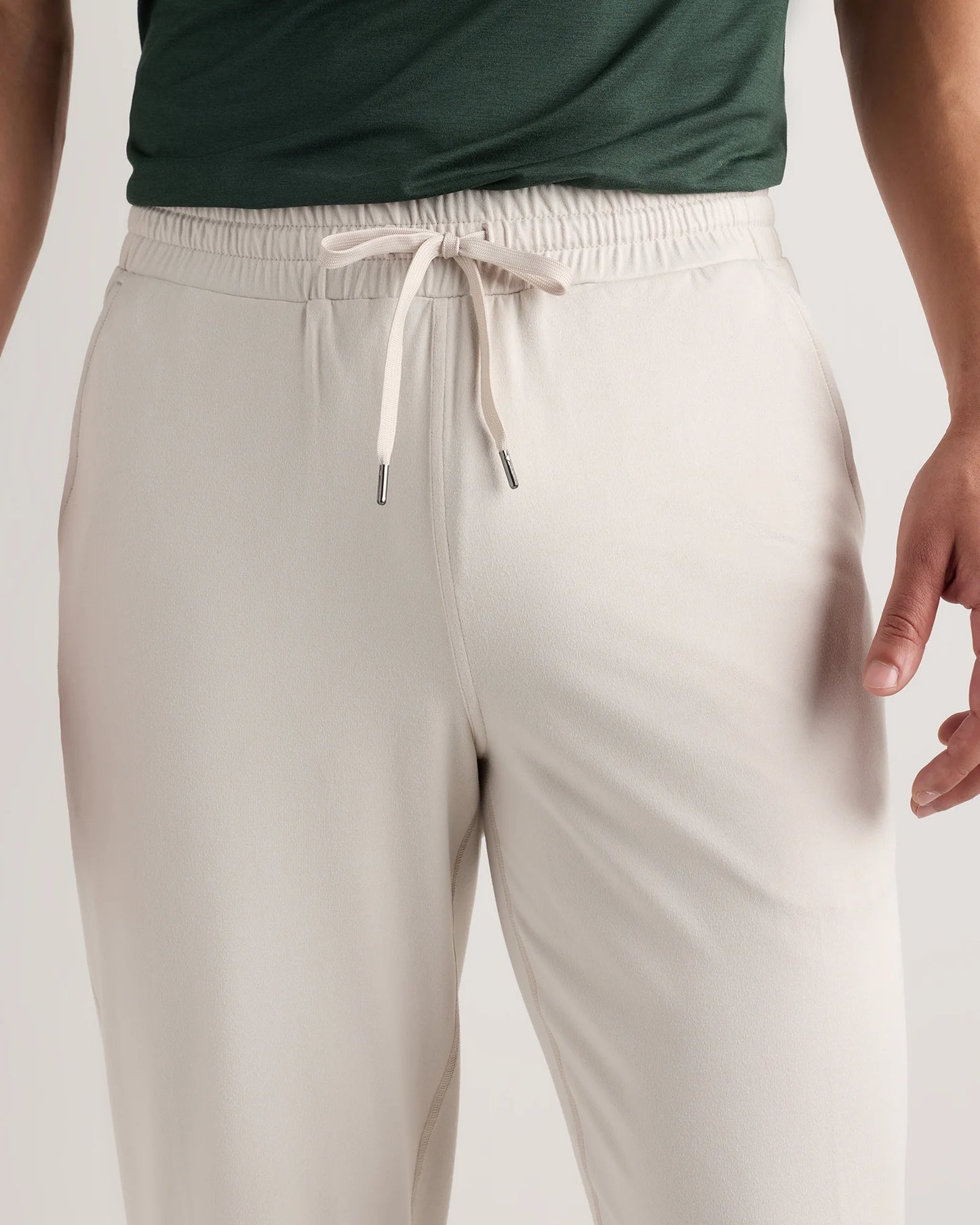 Flowknit Performance Pants - S / Solid Chalk