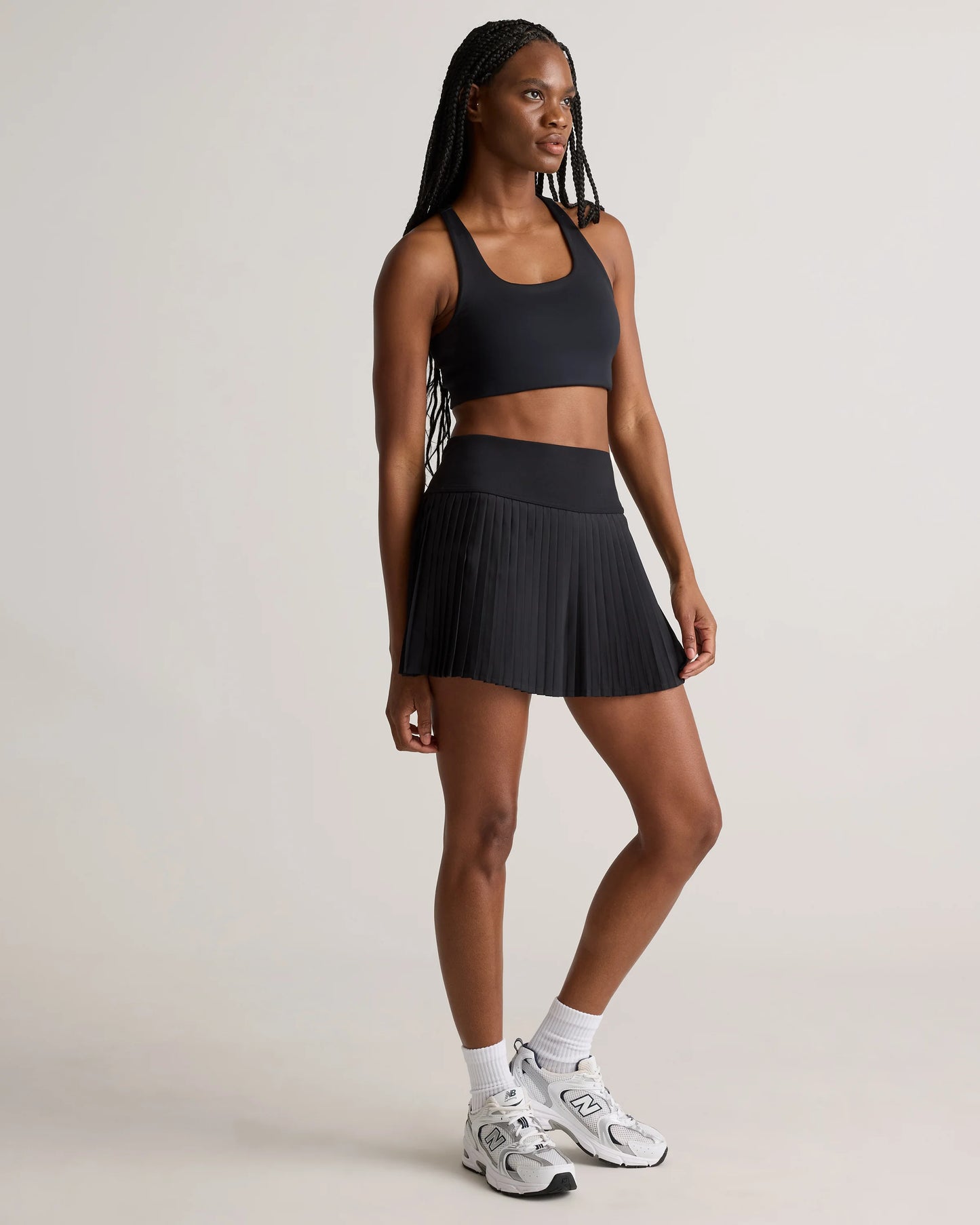 Court Sport Pleated Tennis Skirt - XS / Azul Blue