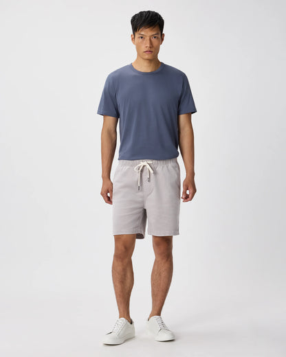 Organic Stretch Corduroy Shorts - 6" - S / Granite Grey