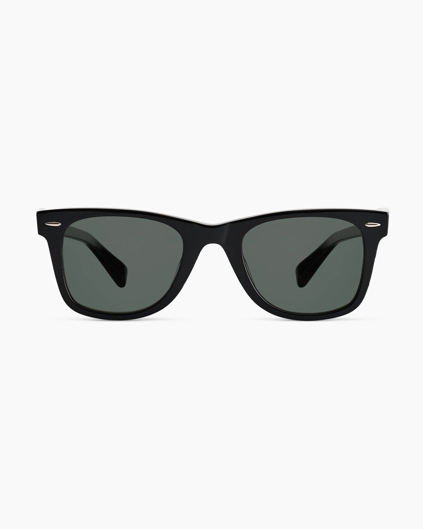 Walker Polarized Acetate Sunglasses - One Size / Clear Slate with Grey lens