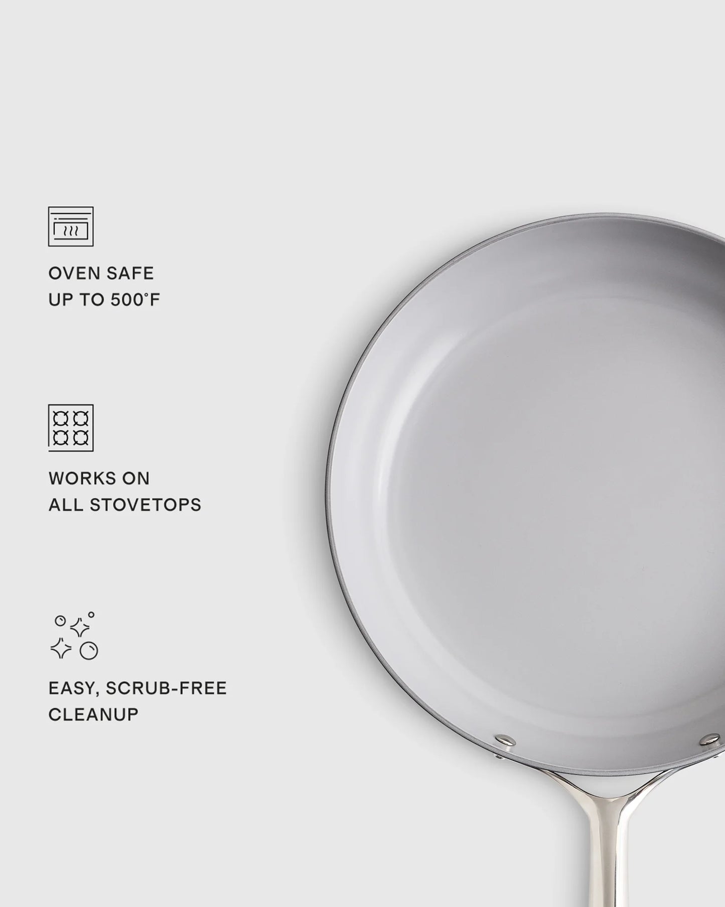 Ceramic Nonstick 7pc Cookware Set - One Size / Navy
