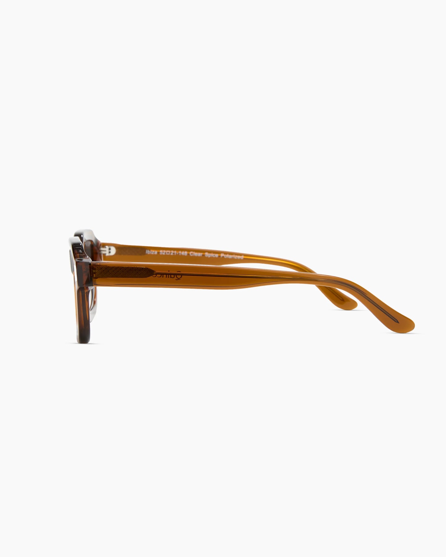 Ibiza Polarized Acetate Sunglasses - One Size / Amethyst Tortoise with Grey lens