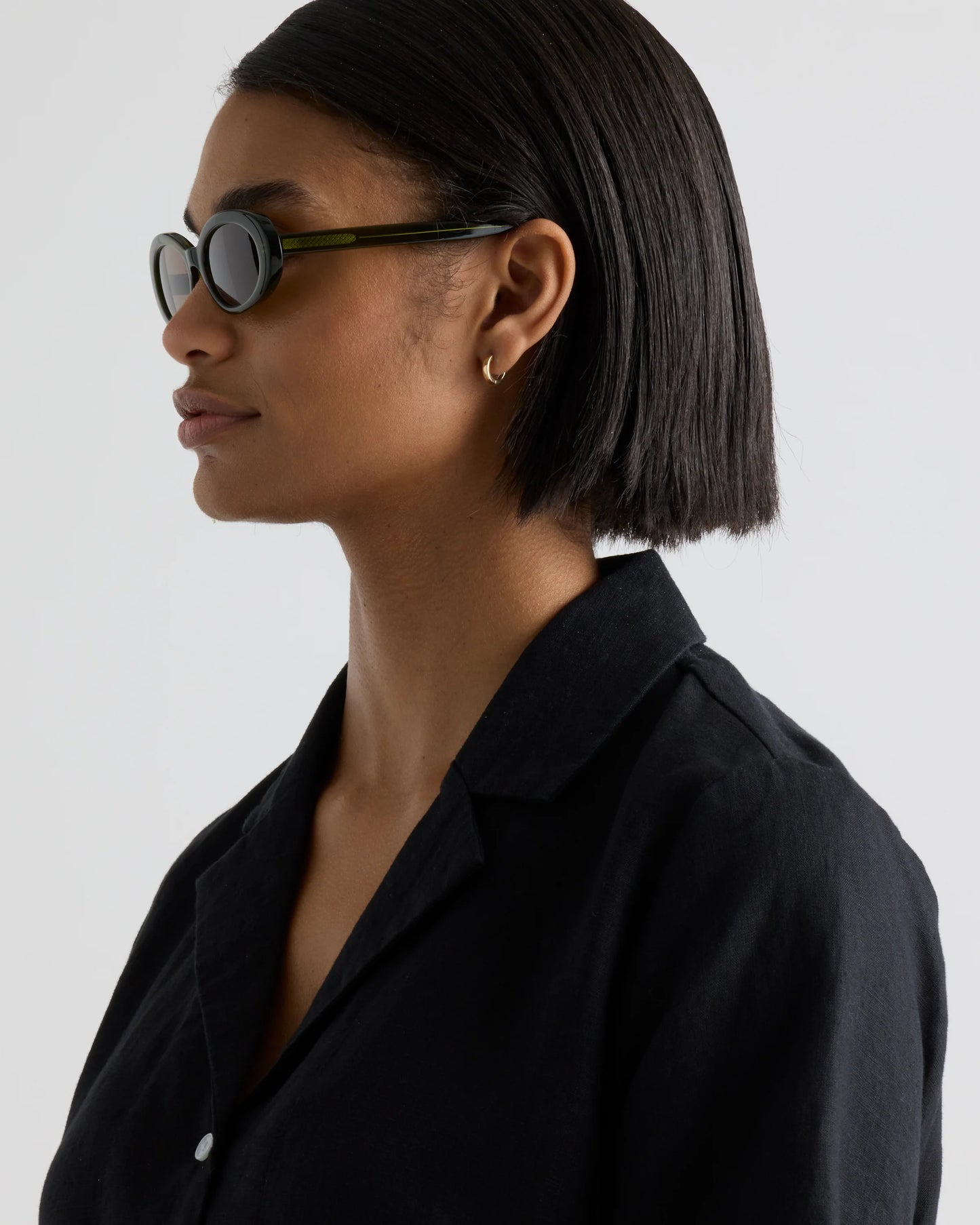 Bali Polarized Acetate Sunglasses - One Size / Moss with Brown lens